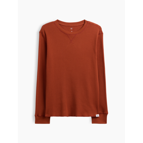 Gap Kids Waffle-Knit Crewneck T-Shirt