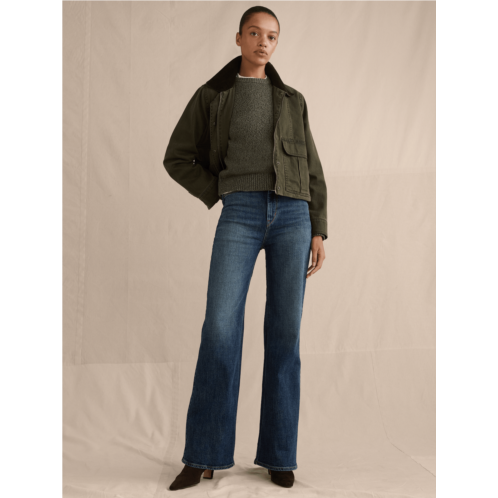 Bananarepublic Ultra High-Rise Flare Jean