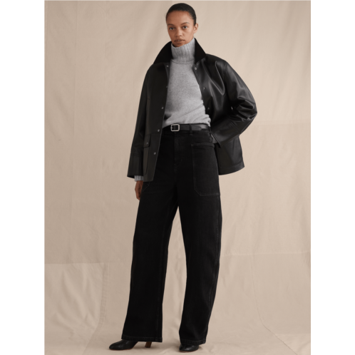 Bananarepublic High-Rise Barrel Jean