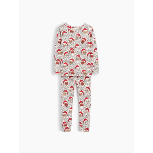 Gap Baby & Toddler Organic Brushed Cotton Santa PJ Set