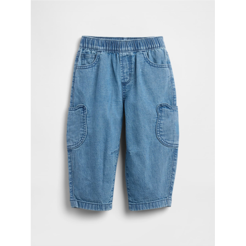Gap Baby & Toddler Brannan Bear Pocket Pull-On Barrel Jeans