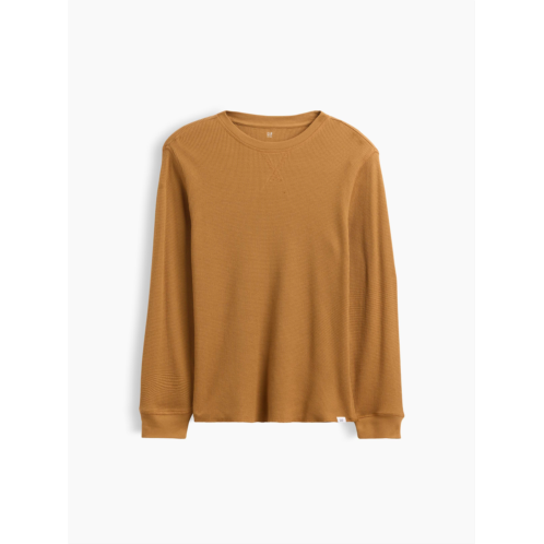 Gap Kids Waffle-Knit Crewneck T-Shirt