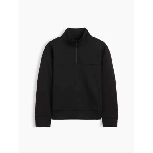 Gap Kids Relaxed Quarter-Zip Tech Sweatshirt