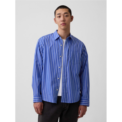 Gap Organic Cotton Poplin Relaxed Shirt