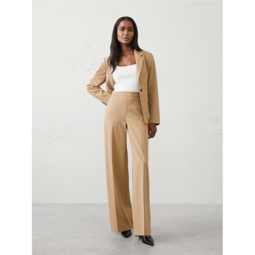 bananarepublic Hayden Sculpted Stretch Wide-Leg High-Rise Pant