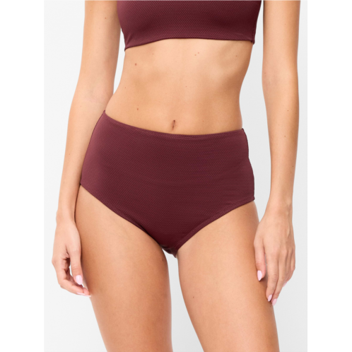 OldNavy High-Waisted Pique Bikini Swim Bottoms