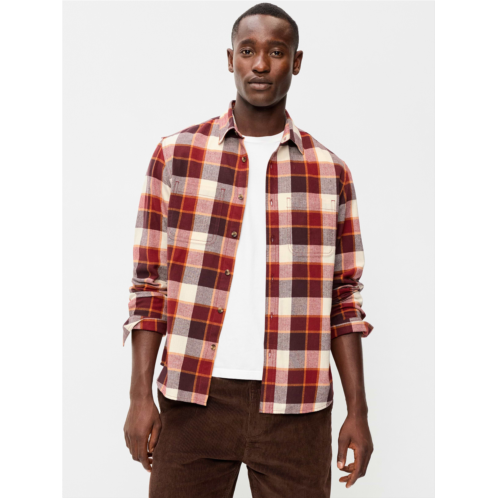 OldNavy Relaxed Long-Sleeve Flannel Pocket Shirt