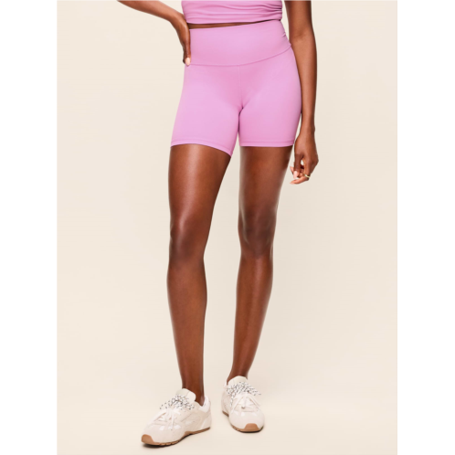OldNavy High-Waisted StudioSmooth Biker Shorts -- 6-inch inseam