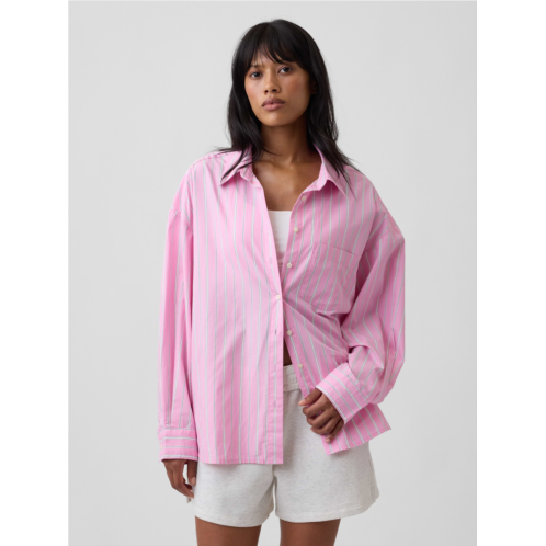 Gap Oversized Shirt in Poplin