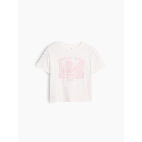 Gap Kids Oversized Graphic T-Shirt