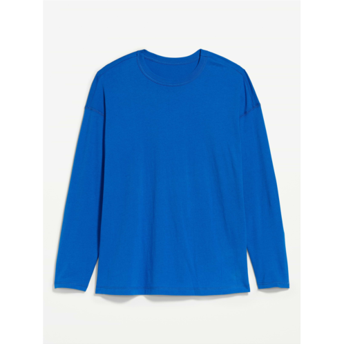 OldNavy Oversized EveryWear Long-Sleeve Tunic T-Shirt