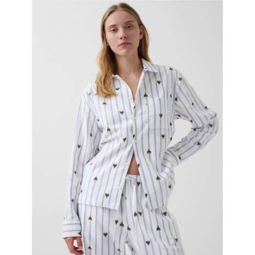 Gap Adult Softest Flannel PJ Shirt