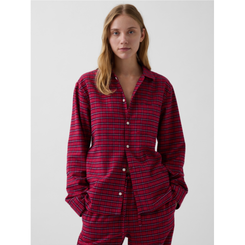 Gap Adult Softest Flannel PJ Shirt