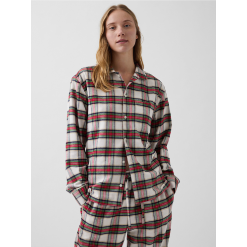 Gap Adult Softest Flannel PJ Shirt