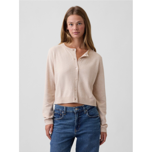 Gap CashSoft Crewneck Cardigan