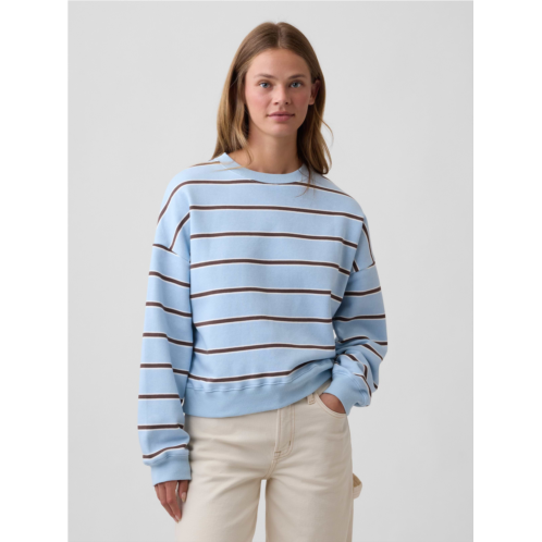 Gap Relaxed Cropped Crewneck Sweatshirt