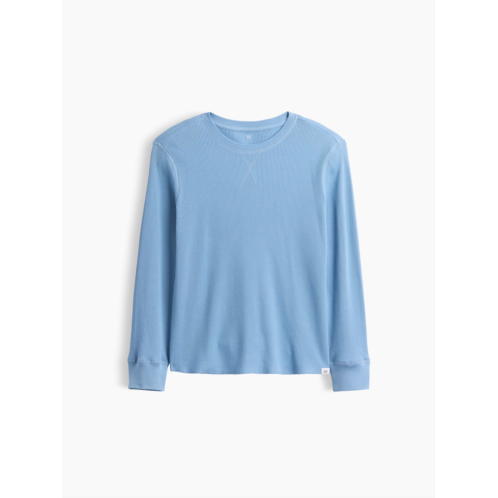 Gap Kids Waffle-Knit Crewneck T-Shirt