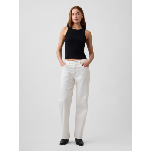 Gap Low Slung Relaxed Straight Corduroy Pants