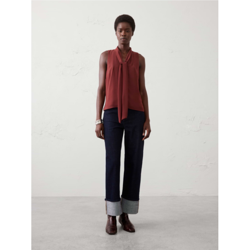 bananarepublic Scarf-Neck Blouse