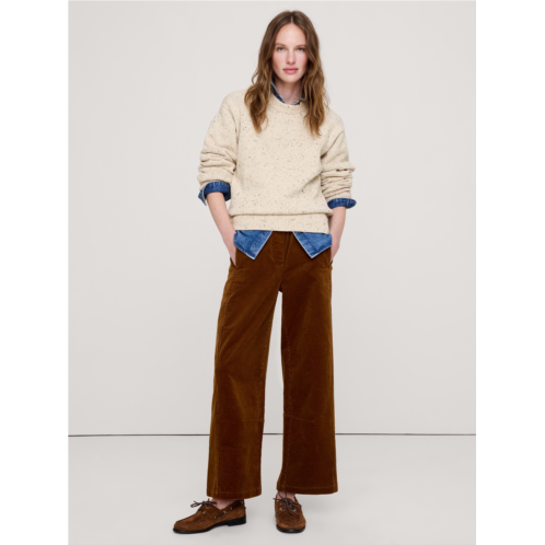 Bananarepublic Mid-Rise Relaxed Corduroy Painter Pull-On Pant