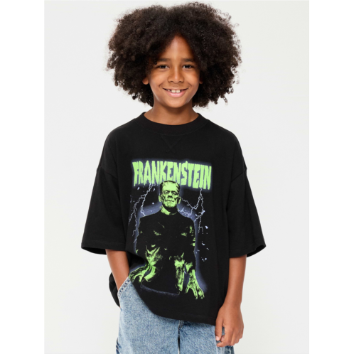 OldNavy Frankenstein Oversized Gender-Neutral Graphic T-Shirt for Kids