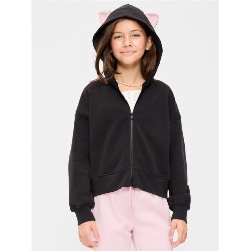 OldNavy Fleece Full-Zip Hoodie for Girls