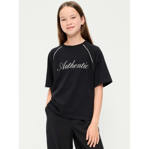OldNavy Oversized Short-Sleeve Graphic T-Shirt for Girls