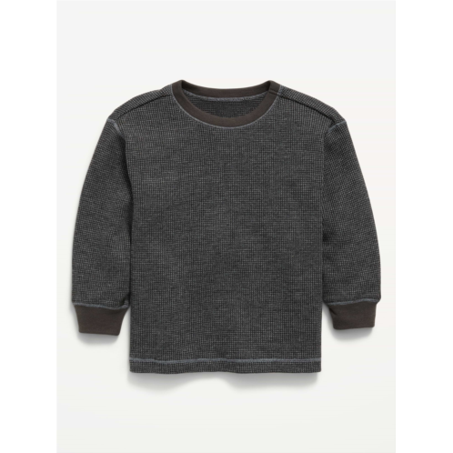 OldNavy Long-Sleeve Waffle Knit T-Shirt for Toddler Boys