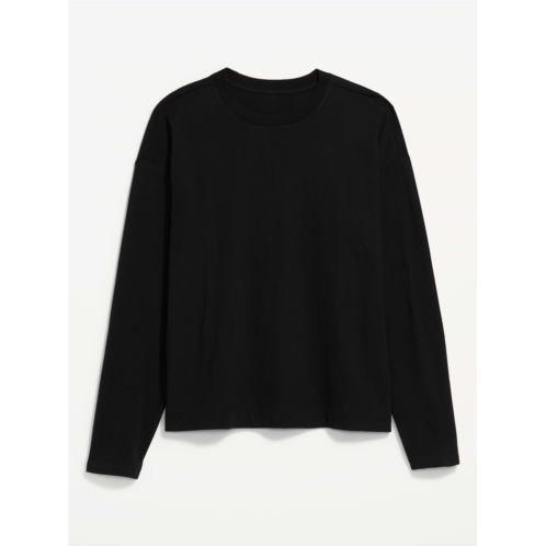 OldNavy Vintage Long-Sleeve Crew-Neck T-Shirt