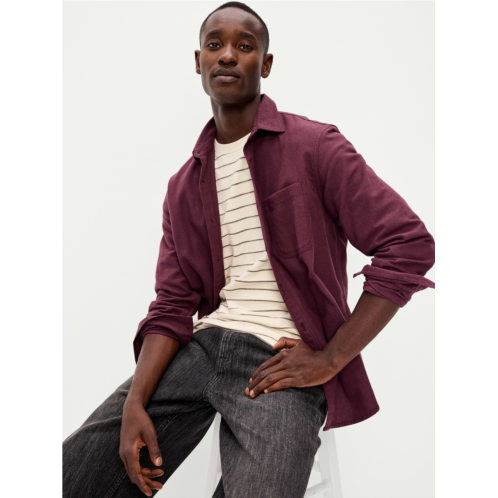 OldNavy Relaxed Long-Sleeve Flannel Pocket Shirt