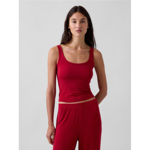 Gap SoftMade Modal Rib PJ Tank Top