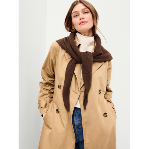 OldNavy Oversized Rib-Knit Triangle Scarf