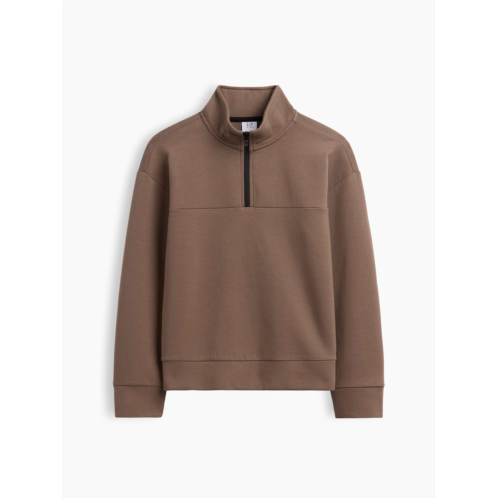 Gap Kids Relaxed Quarter-Zip Tech Sweatshirt