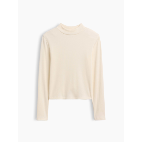 Gap Kids Ribbed Mockneck Top