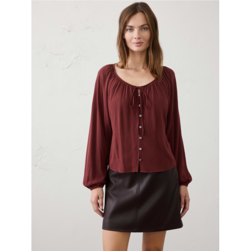 bananarepublic Scoop-Neck Blouse