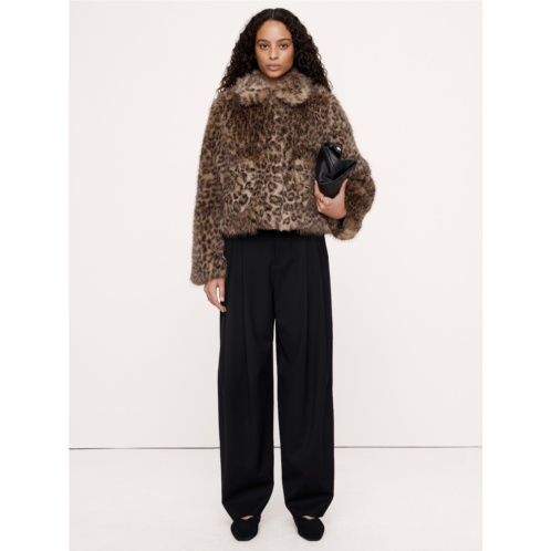 Bananarepublic Faux Fur Jacket