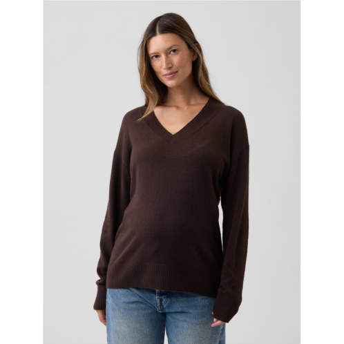 Gap Maternity CashSoft V-Neck Sweater
