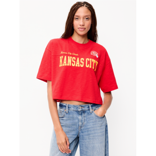 OldNavy Kansas City Chiefs Vintage Oversized T-Shirt for Women
