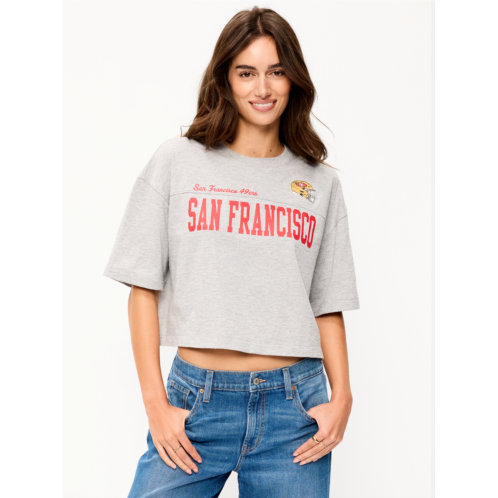 OldNavy San Francisco 49ers Vintage Oversized T-Shirt for Women