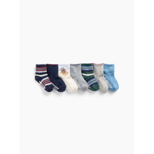 Gap Baby & Toddler Quarter Crew Socks (7-Pack)