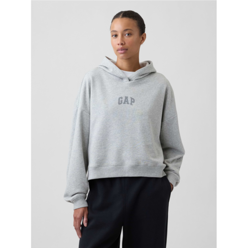 Relaxed Gap Mini-Logo Hoodie