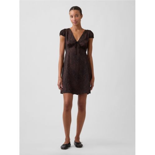 Gap Cap Sleeve V-Neck Mini Dress