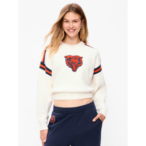 OldNavy Chicago Bears Cropped Sweater for Women