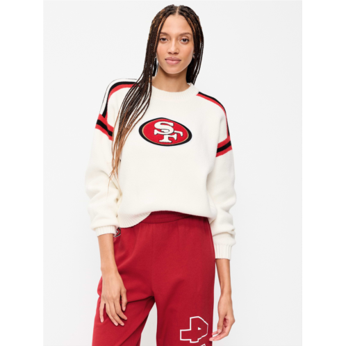 OldNavy San Francisco 49ers Cropped Sweater for Women