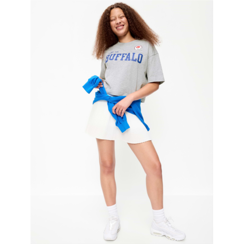 OldNavy Buffalo Bills Vintage Oversized T-Shirt for Women