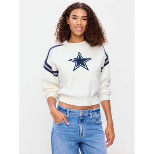 OldNavy Dallas Cowboys Cropped Sweater for Women