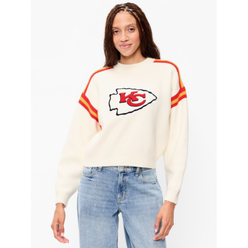 OldNavy Kansas City Chiefs Cropped Sweater for Women