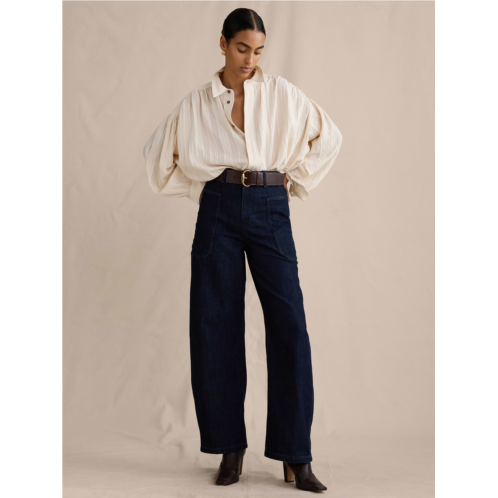 Bananarepublic High-Rise Barrel Jean