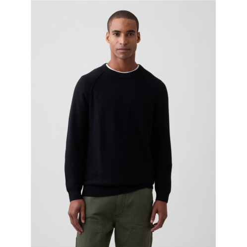 Gap Garter-Stitch Crewneck Sweater