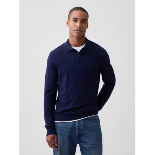 Gap Stripe Polo Sweater